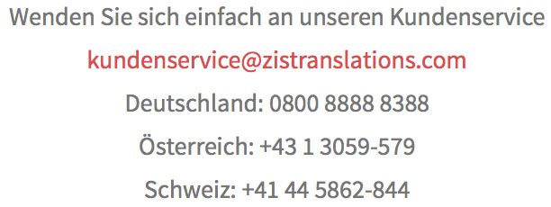 Übersetzungsbüro Englisch Deutsch